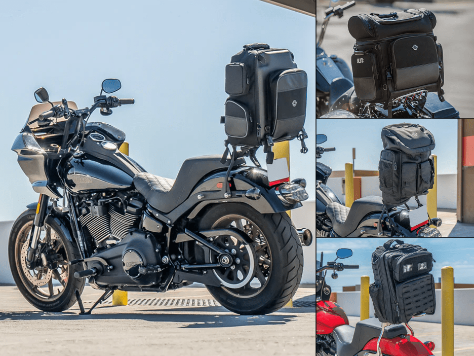 Viking Bags Motorcycle and Bags Displayed